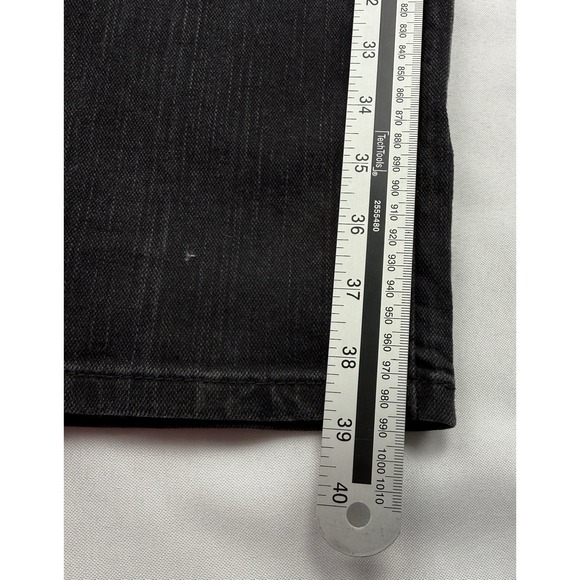 Levis 559 Mens 38x30 Black Relaxed Straight Fit Jeans WaterLess - Picture 8 of 13